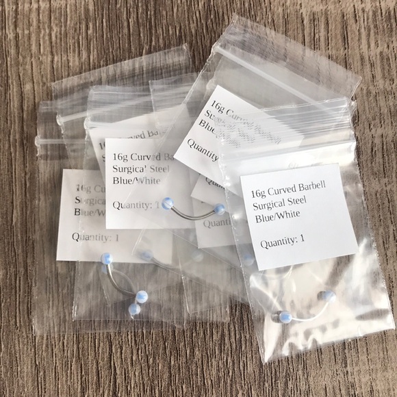 16g curved barbell - Picture 3 of 3